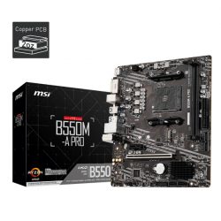 Mainboard MSI B550M-A PRO (AMD B550/ Socket AM4/ M-ATX/ 2 khe ram/ DDR4)