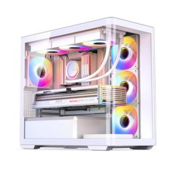 Vỏ máy tính JONSBO D300 White (Mid Tower/ M-ATX/ Trắng)