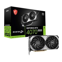 Card đồ họa MSI GeForce RTX 4070 SUPER 12G VENTUS 2X OC (GDDR6X/ 192 bit)