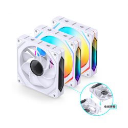 Quạt case JONSBO ZL-120B (3 IN 1) White infinity ( Ghép Nối Không Dây)
