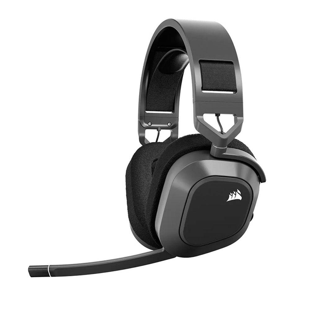 Tai nghe Gaming không dây Corsair HS80 MAX Steel Gray CA-9011295-AP Tai nghe Gaming không dây Corsair HS80 MAX Steel Gray CA-9011295-AP