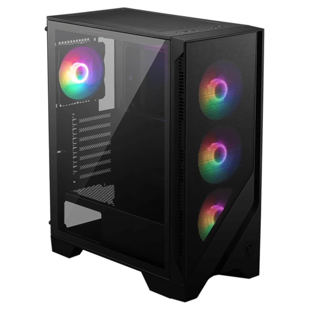 Vỏ máy tính MSI MAG FORGE 120A AIRFLOW Black ( ATX - 6 Fan RGB) Vỏ máy tính MSI MAG FORGE 120A AIRFLOW Black ( ATX - 6 Fan RGB)