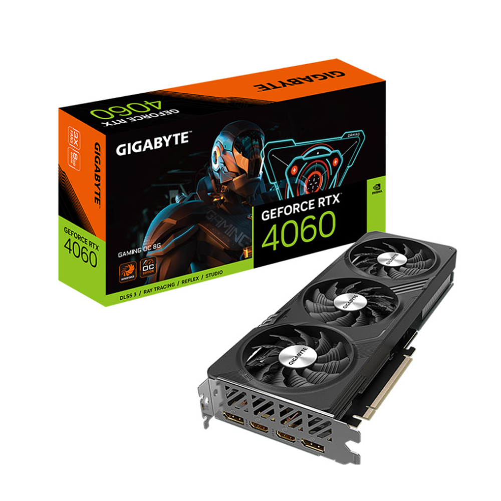 Card đồ họa Gigabyte GeForce RTX 4060 GAMING OC (8GB/ GDDR6/ 128 bit) Card đồ họa Gigabyte GeForce RTX 4060 GAMING OC (8GB/ GDDR6/ 128 bit)