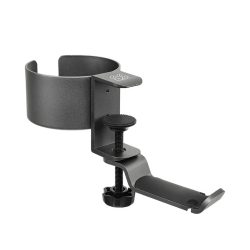 Giá đỡ cốc kẹp bàn HyperWork CH01 Xám