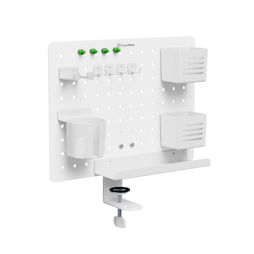 Bảng treo đồ pegboard HyperWork Omni Board HPW-PG03-WHT Trắng Bảng treo đồ pegboard HyperWork Omni Board HPW-PG03-WHT Trắng