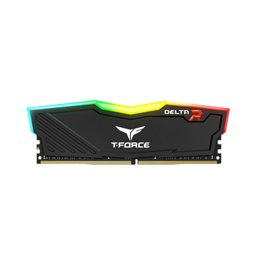 Ram desktop TeamGroup DELTA RGB 16GB Black TF3D416G3200HC16F01 (DDR4/ 3200 Mhz/ Tản nhiệt/ Non-ECC) Ram desktop TeamGroup DELTA RGB 16GB Black TF3D416G3200HC16F01 (DDR4/ 3200 Mhz/ Tản nhiệt/ Non-ECC)