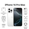 Điện thoại Apple iPhone 16 Pro Max (256GB/ Titan trắng)