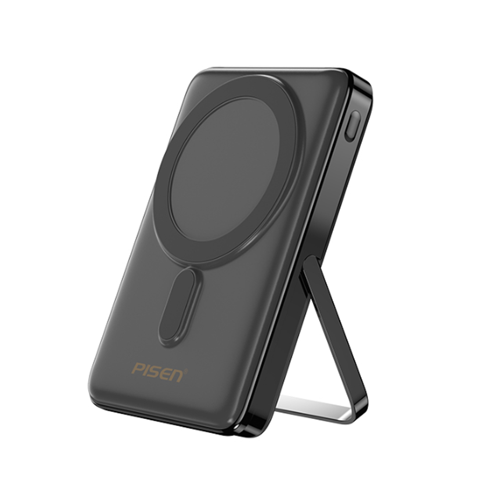 Pin sạc dự phòng không dây Pisen 10.000 mAh QUICK - POWERMag Digital TP-D080 30W Màu xám Pin sạc dự phòng không dây Pisen 10.000 mAh QUICK - POWERMag Digital TP-D080 30W Màu xám