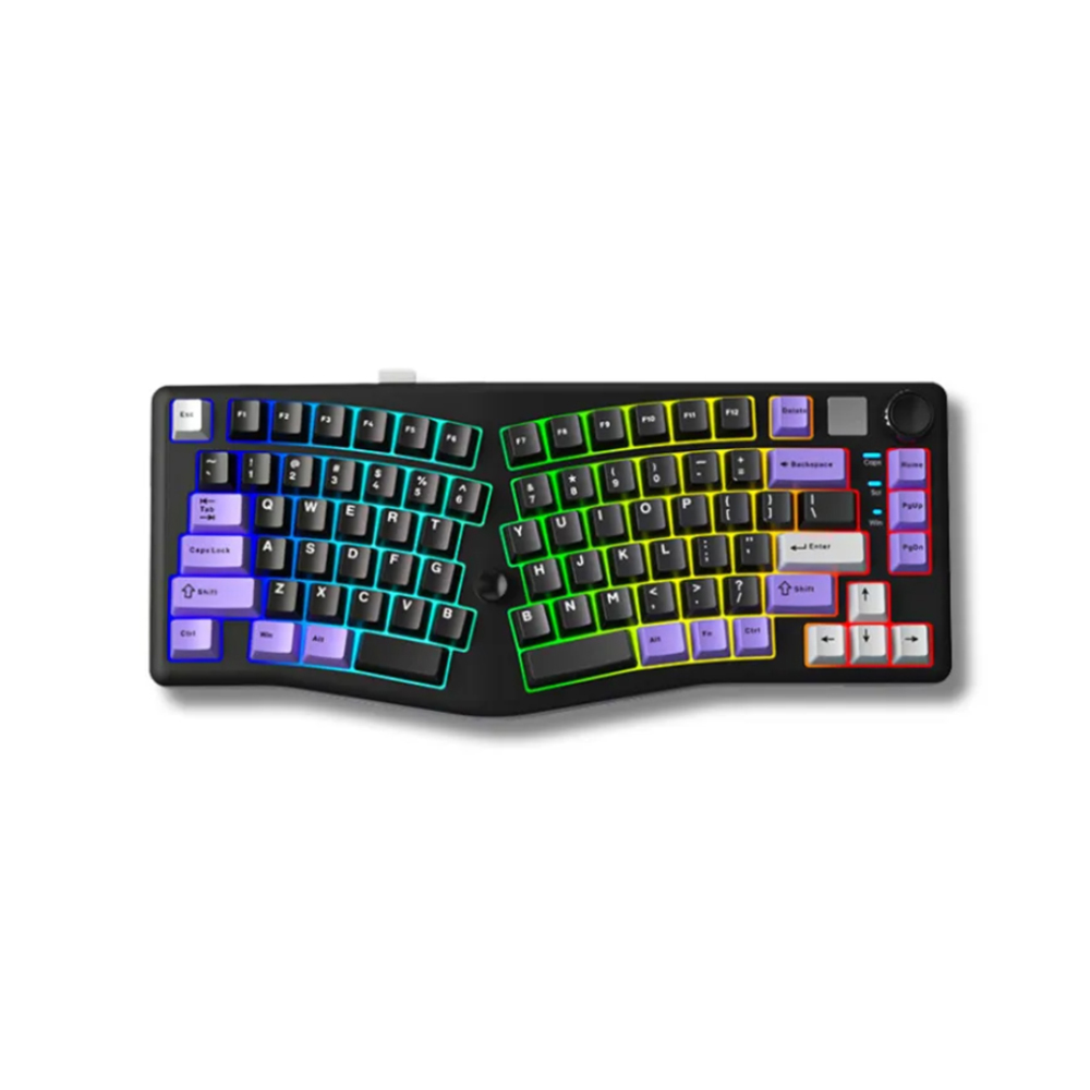 Bàn phím cơ LEOBOG ALICE A75 tím+đen Barbie switch (Bluetooth/Wireless/ LED RGB) Bàn phím cơ LEOBOG ALICE A75 tím+đen Barbie switch (Bluetooth/Wireless/ LED RGB)