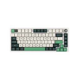 Bàn phím cơ LEOBOG Hi75 Xanh lá đậm + trắng Misty green Block V2 switch (LED RGB)
