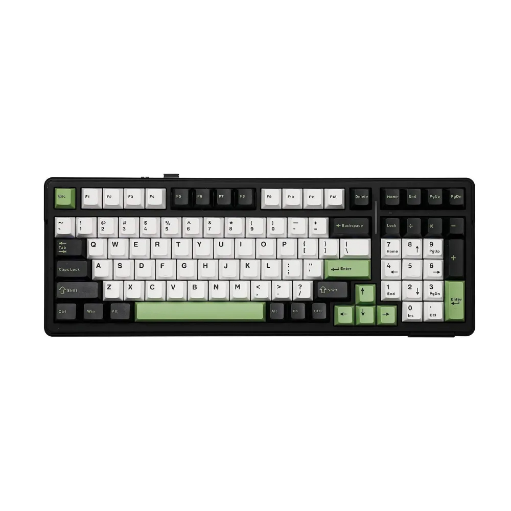 Bàn phím cơ Aula 3 MODE F99 đen + trắng + xanh lá Whale Sea switch (Bluetooth/Wireless/ LED RGB) Bàn phím cơ Aula 3 MODE F99 đen + trắng + xanh lá Whale Sea switch (Bluetooth/Wireless/ LED RGB)