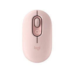 Chuột không dây Logitech POP Emoji (Bluetooth/Wireless/ Hồng)