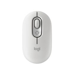 Chuột không dây Logitech POP Emoji (Bluetooth/Wireless/ Trắng)