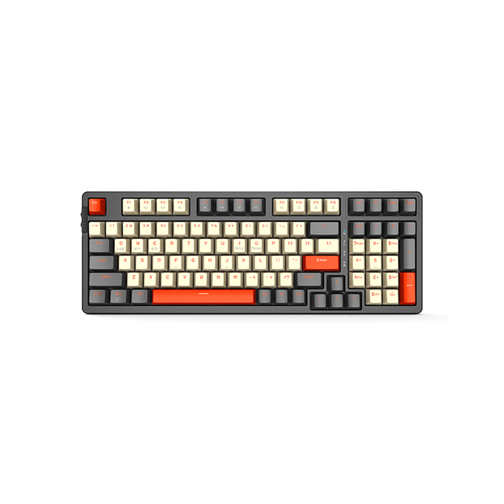 Bàn phím Gaming không dây E-Dra EK398L Alpha Brown switch (Bluetooth/Wireless)
