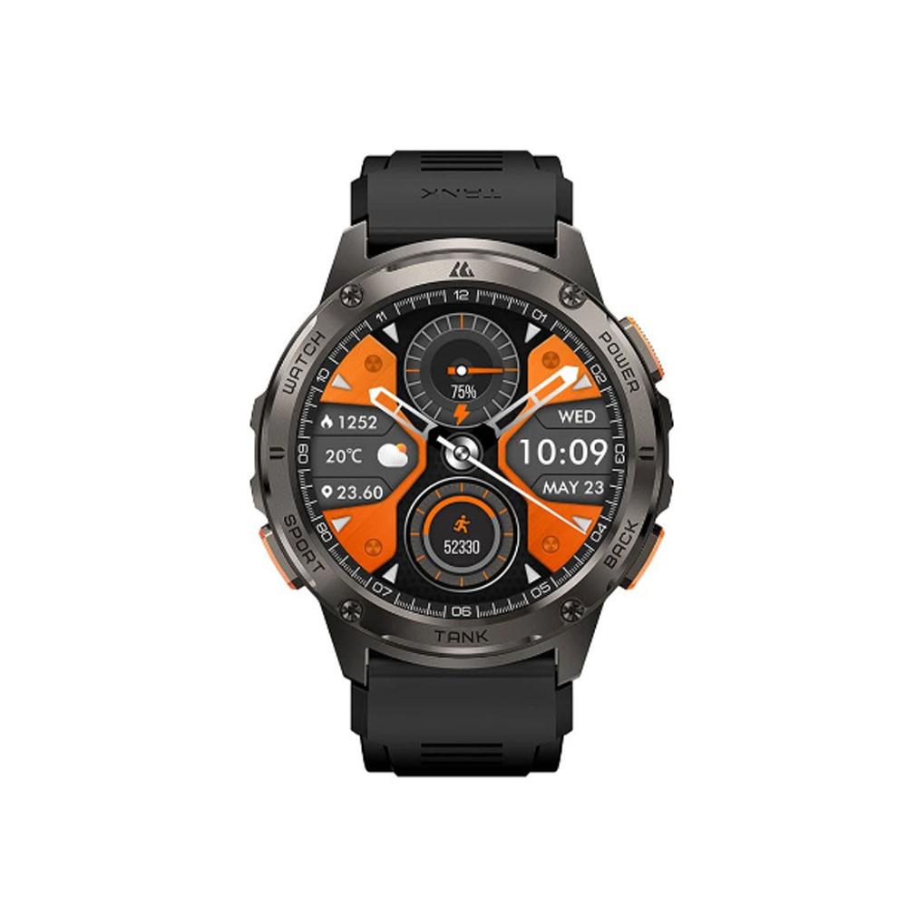 Đồng hồ thông minh Kospet TANK T3 ULTRA (49mm/ GPS/BLUETOOTH/ Vỏ Thép/ Dây Silicon/ Đen) Đồng hồ thông minh Kospet TANK T3 ULTRA (49mm/ GPS/BLUETOOTH/ Vỏ Thép/ Dây Silicon/ Đen)