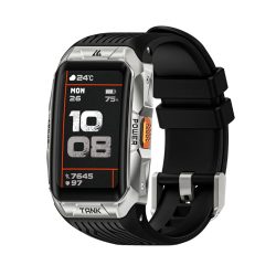 Đồng hồ thông minh Kospet TANK X2 ULTRA (41mm/ GPS/BLUETOOTH/ Vỏ Thép/ Dây Silicon/ Bạc)