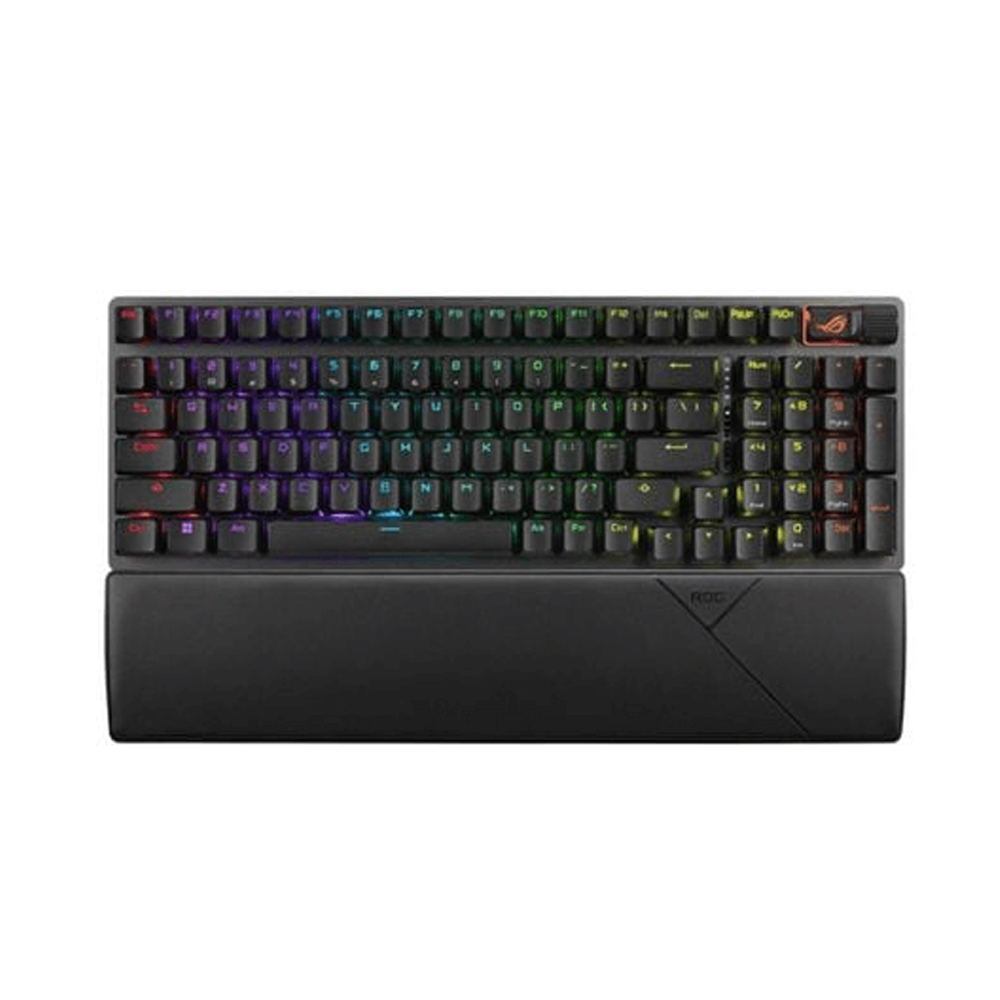 Bàn phím cơ Asus ROG Strix Scope II 96 Wireless ROG NX Storm Switch (LED RGB/ Đen)