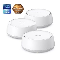 Bộ phát wifi 7 TP-Link Deco BE25 3-Pack (Chuẩn BE/ 5000Mbps/ 4 Ăng-ten ngầm/ Wifi Mesh/ Dưới 150 User)