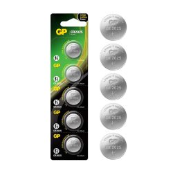 Pin Cmos Greencell Lithium (cúc áo) 2025 GPCR2025  (Vỉ 5 viên)