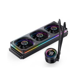 Tản nhiệt nước AIO JONSBO TH-360 Black (ARGB, Hiển Thị Nhiệt Độ)