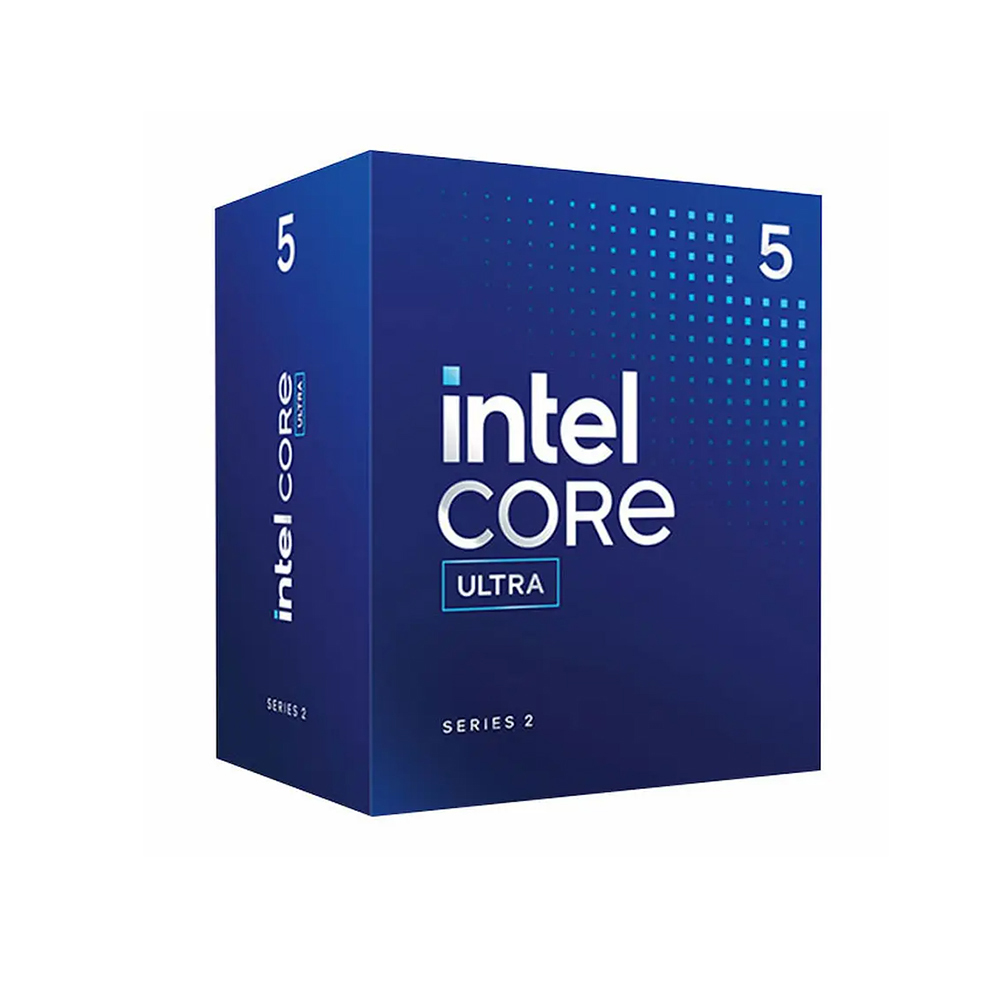 CPU Intel Core Ultra 5 225 (Socket 1851/ Base 3.3Ghz/ Turbo 4.9GHz/ 10 Cores/ 10 Threads/ Cache 20Mb) CPU Intel Core Ultra 5 225 (Socket 1851/ Base 3.3Ghz/ Turbo 4.9GHz/ 10 Cores/ 10 Threads/ Cache 20Mb)