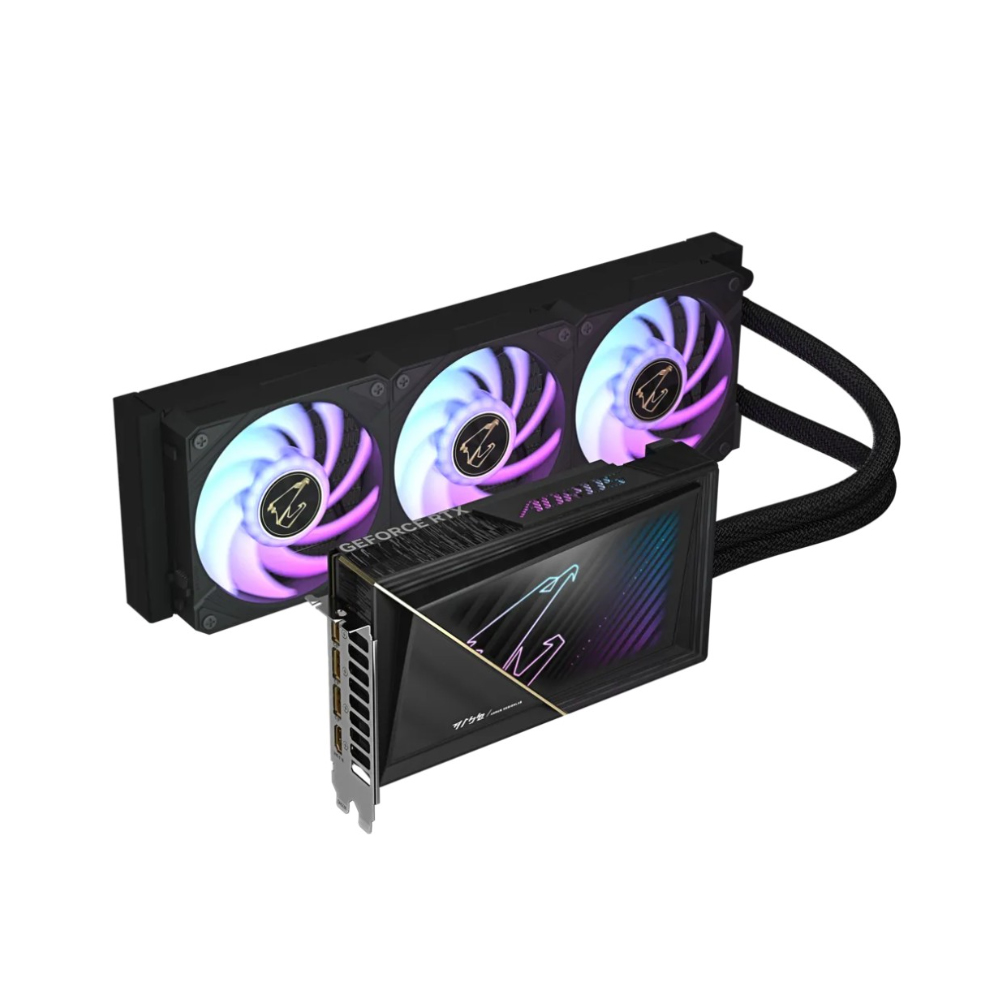 Card đồ họa Gigabyte AORUS GeForce RTX 5080 XTREME WATERFORCE 16G (GDDR7/ 256 bit)