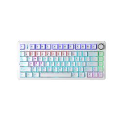 Bàn phím cơ Aula F75 Trắng Red Switch