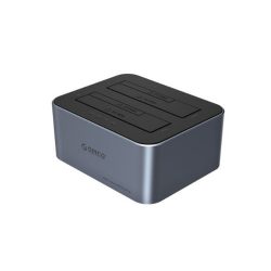 Đế ổ cứng (Docking) Orico 6626C3-C-V1-EU-GY-BP-HW 2 khe cắm USB-C và USB-A (Vỏ nhôm)