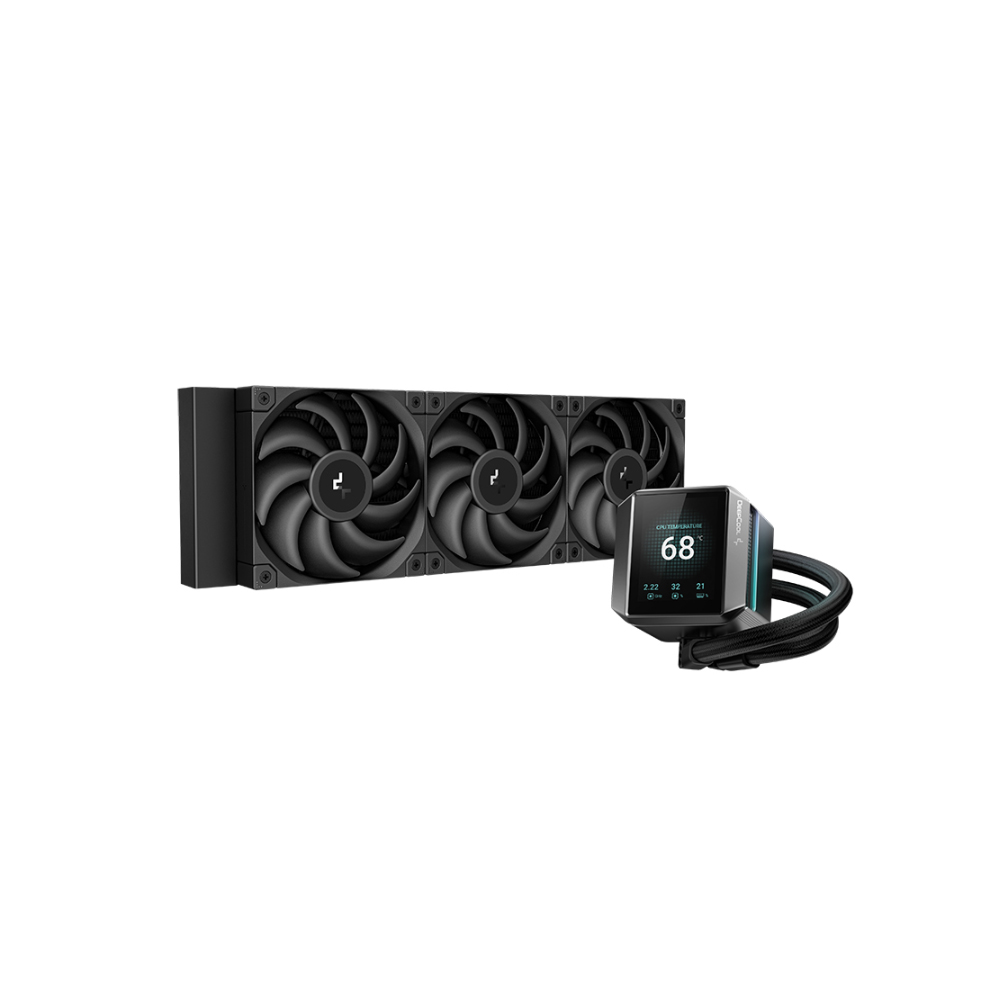 Tản nhiệt nước AIO Deepcool MYSTIQUE 360 (Màu Đen, Màn Hình Hiển Thị) Tản nhiệt nước AIO Deepcool MYSTIQUE 360 (Màu Đen, Màn Hình Hiển Thị)