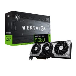 Card đồ họa MSI GeForce RTX 5080 16G VENTUS 3X OC (GDDR7/ 256 bit)