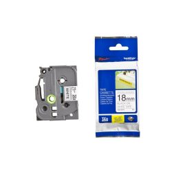 Nhãn in Brother TZE-S241 18mm (Dùng cho máy Brother Ptouch PT)