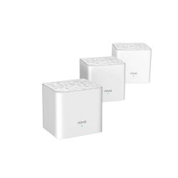 Bộ phát wifi Tenda Nova MW3 3-Pack (Chuẩn AC/ AC1200Mbps/ 2 Ăng-ten ngầm/ Wifi Mesh/ Dưới 100 User)