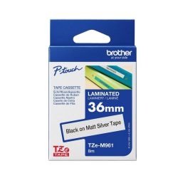 Nhãn in Brother TZE-M961 36mm (Dùng cho máy Brother Ptouch PT)