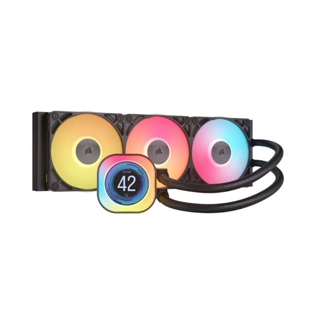 Tản nhiệt nước AIO Corsair iCUE LINK TITAN 360 RX RGB LCD Black CW-9061023-WW