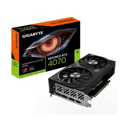 Card đồ họa Gigabyte GeForce RTX 4070 WINDFORCE 2X OC V2 (12GB/ GDDR6/ 192 bit)