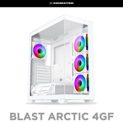 Vỏ máy tính Xigmatek BLAST ARTIC 4GF (Mid Tower/ E-ATX/ Trắng)