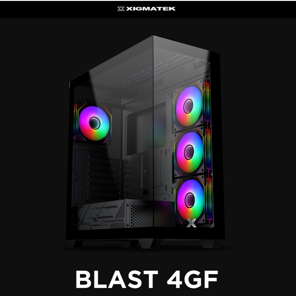 Vỏ máy tính Xigmatek BLAST 4GF (Mid Tower/ E-ATX/ Đen) Vỏ máy tính Xigmatek BLAST 4GF (Mid Tower/ E-ATX/ Đen)
