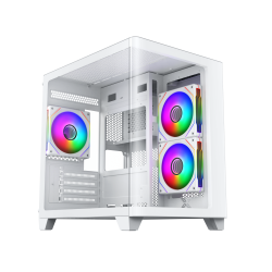 Vỏ máy tính Xigmatek PANO M NANO ARTIC 3GF (Mini Tower/ M-ATX/ Trắng)