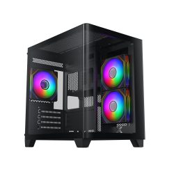 Vỏ máy tính Xigmatek PANO M NANO 3GF (Mini Tower/ M-ATX/ Đen)