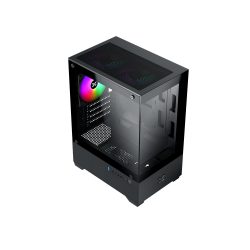 Vỏ máy tính Xigmatek VIEW II 3F (Mini Tower/ M-ATX/ Đen)
