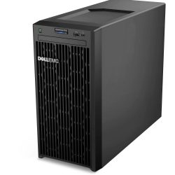 Máy chủ Dell PowerEdge T150 (Intel Xeon/E-2334/3.40GHz/8Mb/ 8Gb/ 2TB/ 300W/ DVDRW/ Tower 4U)