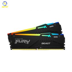 Ram desktop Kingston FURY Beast RGB EXPO 32GB (2x16GB) DDR5 6000Mhz (KF560C36BBE2AK2-32)