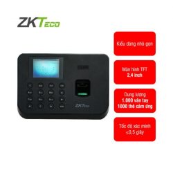 Máy chấm công ZKteco K45Pro (Vân tay/ 100.000 Bản ghi/ Không dây)