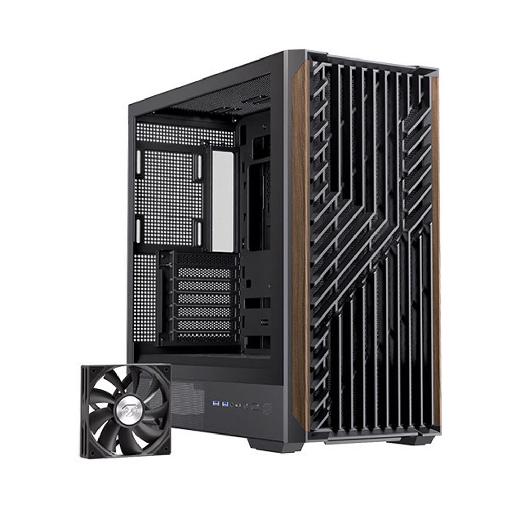 Vỏ máy tính EINAREX P800 Core Black (Mid Tower/ ATX/ Đen)