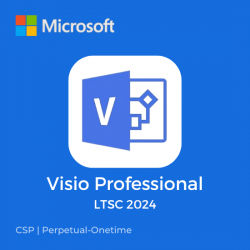 Phần mềm Microsoft Visio LTSC Professional 2024 (1 thiết bị/ Vĩnh viễn)