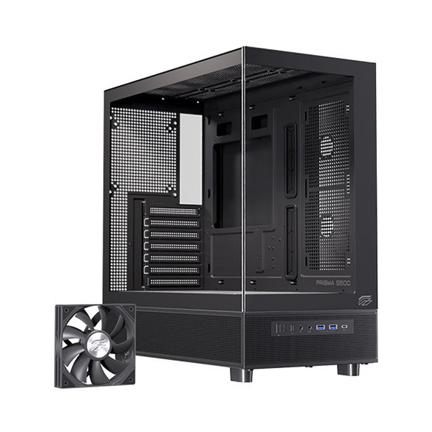 Vỏ máy tính EINAREX S500 Core Black (Mini Tower/ M-ATX/ Đen) Vỏ máy tính EINAREX S500 Core Black (Mini Tower/ M-ATX/ Đen)
