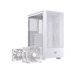 Vỏ máy tính EINAREX P100 Core White (Mid Tower/ ATX/ Trắng)