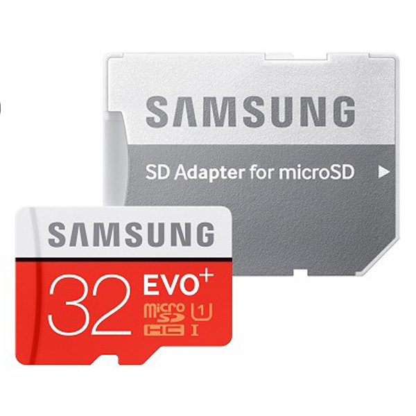Thẻ nhớ Micro SD Samsung Evo plus 32GB  (Kèm Adapter) Thẻ nhớ Micro SD Samsung Evo plus 32GB  (Kèm Adapter)