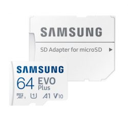 Thẻ nhớ Micro SD Samsung Evo plus 64GB Class 10 Read 130MB/s (Kèm Adapter)