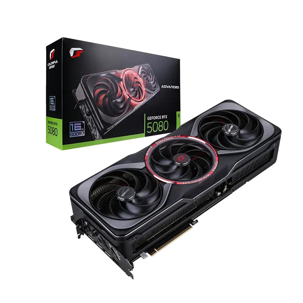 Card đồ họa Colorful iGame RTX 5080 Advanced OC 16GB-V (GDDR7/ 256 bit)